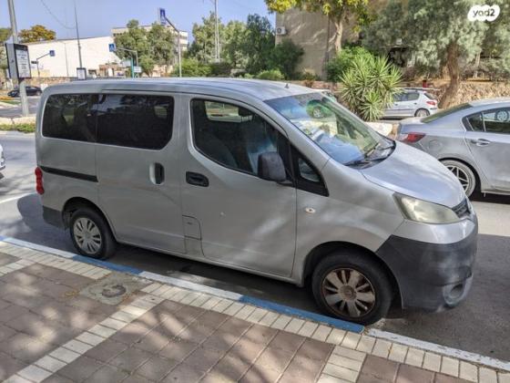 ניסאן NV200 Upper ידני דיזל 7 מק' 1.5 (90 כ''ס) דיזל 2014 למכירה בערד