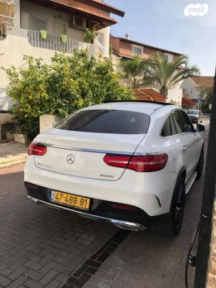 מרצדס GLE קופה 4X4 GLE350D Coupe AMG אוט' דיזל 3.0 (258 כ''ס) דיזל 2017 למכירה בתל אביב יפו