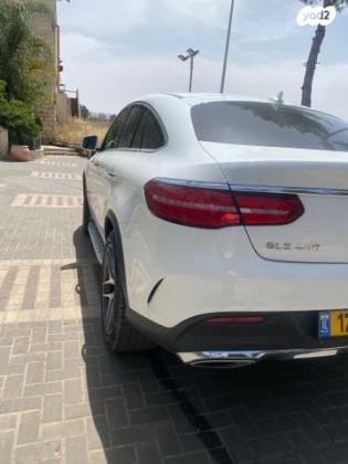 מרצדס GLE קופה 4X4 GLE400 4MATIC Coupe AMG אוט' 3.0 (333 כ''ס) בנזין 2018 למכירה בירושלים