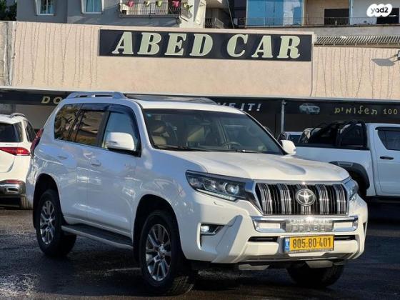 טויוטה לנד קרוזר ארוך 4X4 Limited אוט' דיזל 7 מק' 2.8 (177 כ"ס) דיזל 2019 למכירה בריינה