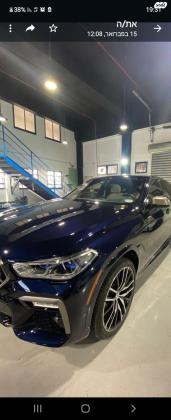 ב.מ.וו X6 4X4 M50I Performance M אוט' 4.4 (523 כ''ס) בנזין 2022 למכירה בראשון לציון