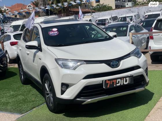 טויוטה RAV4 הייבריד Limited הייבריד אוט' 2.5 (155 כ"ס) בנזין 2018 למכירה בנתניה