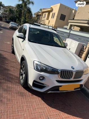 ב.מ.וו X4 4X4 XDRIVE20I Sport אוט' 2.0 (184 כ''ס) בנזין 2018 למכירה בכפר יונה