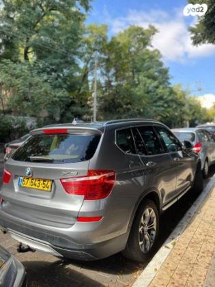 ב.מ.וו X3 4X4 XDRIVE20I X-Line אוט' 2.0 (184 כ''ס) בנזין 2015 למכירה בכפר סבא