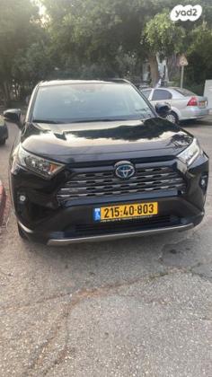 טויוטה RAV4 הייבריד E-xperience הייבריד 5 דל' אוט' 2.5 (178 כ''ס) בנזין 2022 למכירה בראש העין