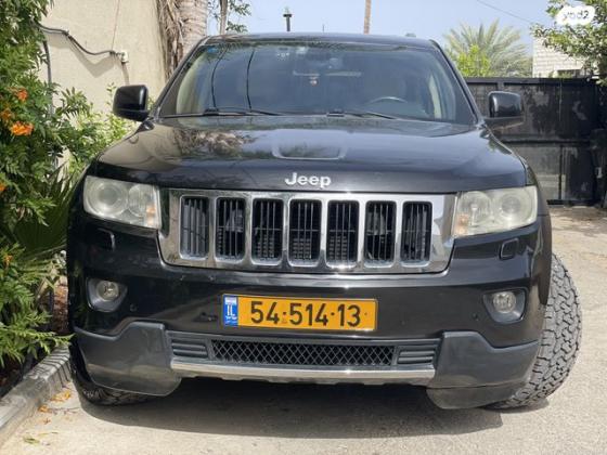 ג'יפ / Jeep גרנד צ'ירוקי 4X4 Limited אוט' דיזל 3.0 (241 כ''ס) דיזל 2012 למכירה בכפר סבא