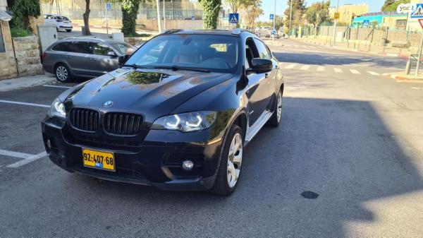 ב.מ.וו X6 4X4 XDRIVE 35I אוט' 3.0 (306 כ''ס) בנזין 2008 למכירה בירושלים