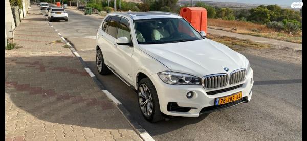 ב.מ.וו X5 4X4 XDRIVE30D Executive אוט' דיזל 5מ 3.0(258 כ''ס) דיזל 2015 למכירה בבית שאן