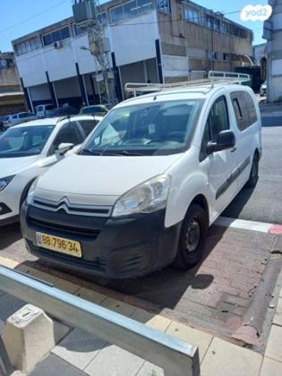 סיטרואן ברלינגו דור 2 (2008-2019) Maxi ידני דיזל 4 דל' 3 מק' 1.6 (100 כ"ס) דיזל 2016 למכירה ברמלה