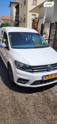 פולקסווגן קאדי מקסי Trendline אוט' דיזל 7 מק' 4 דל' 2.0 (102 כ''ס) דיזל 2018 למכירה בבית שמש