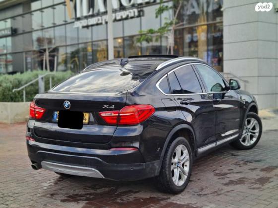 ב.מ.וו X4 4X4 XDRIVE20I Sport אוט' 2.0 (184 כ''ס) בנזין 2015 למכירה בראשון לציון