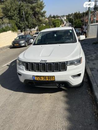 ג'יפ / Jeep גרנד צ'ירוקי 4X4 Laredo אוט' 5 מק' 3.6 (286 כ''ס) בנזין 2019 למכירה בזכרון יעקב