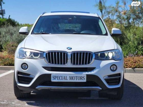 ב.מ.וו X4 4X4 XDRIVE28I Sport אוט' 2.0 (245 כ''ס) בנזין 2016 למכירה בראשון לציון