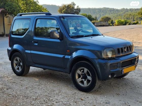 סוזוקי ג'ימני 4X4 JLX-L אוט' 1.3 (85 כ''ס) בנזין 2007 למכירה במגידו