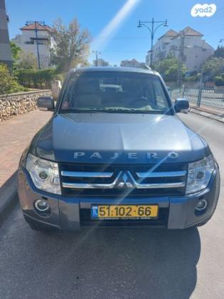 מיצובישי פג'רו ארוך 4X4 Dakar אוט' דיזל 7 מק' 3.2 (170 כ''ס) דיזל 2009 למכירה ביבנה