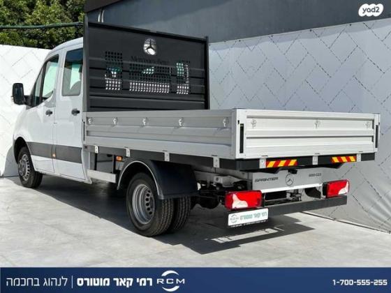 מרצדס ספרינטר מסחרי 519 החדש תא כפול L2 קצר אוט' דיזל' 3.0(190כ''ס) דיזל 2022 למכירה בקרית שמונה