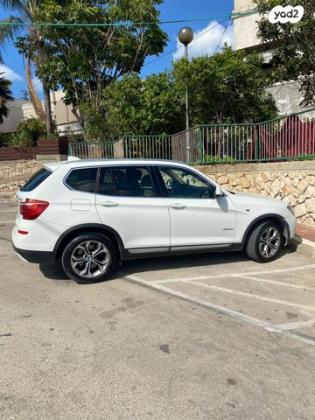 ב.מ.וו X3 4X4 XDRIVE20I X-Line אוט' 2.0 (184 כ''ס) בנזין 2015 למכירה ביקנעם עילית