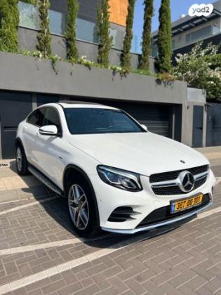 מרצדס GLC-Class קופה 4X4 GLC350E AMG קופה הייבריד אוט' 2.0 (315 כ''ס) היברידי חשמל / בנזין 2018 למכירה בתל אביב יפו