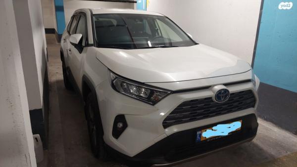 טויוטה RAV4 הייבריד E-xperience הייבריד 5 דל' אוט' 2.5 (178 כ''ס) בנזין 2022 למכירה בהרצליה