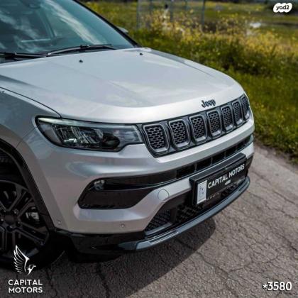 ג'יפ / Jeep קומפאס 4X4 4XE S Premium הייבריד אוט' 1.3 (180 כ''ס) היברידי חשמל / בנזין 2023 למכירה בבני ברק