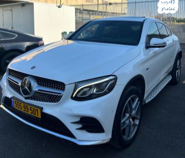 מרצדס GLC-Class קופה 4X4 GLC350E AMG Coupe הייבריד אוט' 2.0 (211 כ"ס) היברידי חשמל / בנזין 2018 למכירה בחיפה