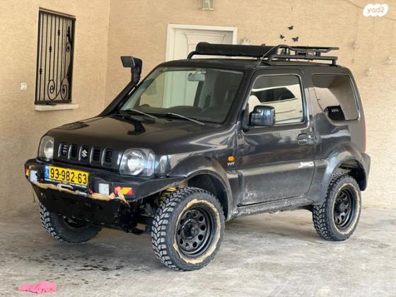 סוזוקי ג'ימני 4X4 JLX אוט' 1.3 (85 כ''ס) בנזין 2008 למכירה בכרמיאל