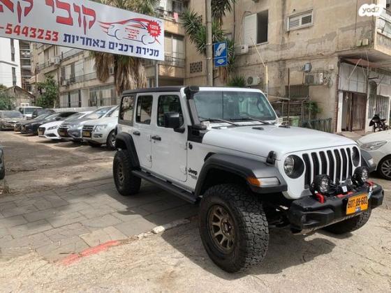 ג'יפ / Jeep רנגלר ארוך 4X4 Sport S אוט' 2.0 (272 כ''ס) ק'-2 בנזין 2021 למכירה בפתח תקווה