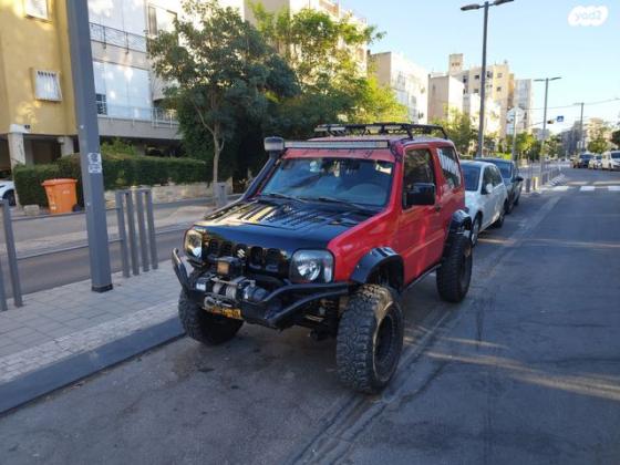 סוזוקי ג'ימני 4X4 JLX אוט' 1.3 (85 כ''ס) בנזין 2008 למכירה בחולון