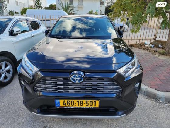 טויוטה RAV4 הייבריד E-xperience הייבריד 5 דל' אוט' 2.5 (178 כ''ס) בנזין 2019 למכירה בבאר שבע