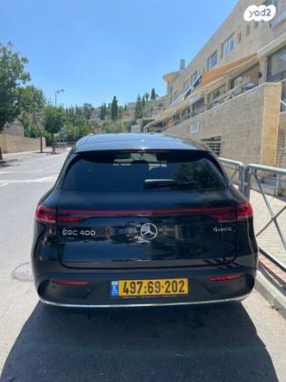 מרצדס EQC 4X4 EQC400 AMG אוט' חשמלי (408 כ''ס) חשמלי 2021 למכירה בירושלים