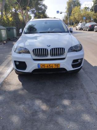 ב.מ.וו X6 4X4 XDRIVE30D Luxury אוט' דיזל 3.0 (245 כ''ס) דיזל 2013 למכירה בתל אביב יפו