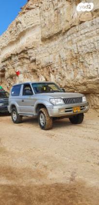 טויוטה לנד קרוזר פרדו קצר 4X4 STD אוט' דיזל 3.0 (125 כ''ס) דיזל 2000 למכירה בחיפה