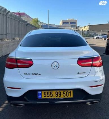 מרצדס GLC-Class קופה 4X4 GLC350E AMG Coupe הייבריד אוט' 2.0 (211 כ"ס) היברידי חשמל / בנזין 2018 למכירה בחיפה