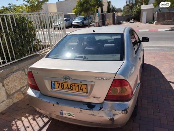 טויוטה קורולה Sun אוט' 1.6 (110 כ''ס) בנזין 2006 למכירה בעלי