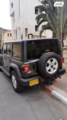 ג'יפ / Jeep רנגלר ארוך 4X4 Sport S אוט' 2.0 (272 כ''ס) ק'-2 בנזין 2021 למכירה בכפר כנא