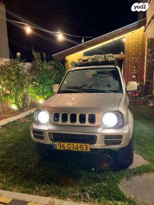 סוזוקי ג'ימני 4X4 JLX אוט' 1.3 (85 כ''ס) בנזין 2008 למכירה במג'דל שמס