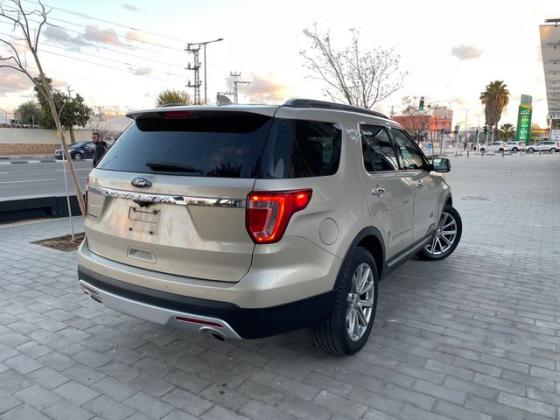 פורד אקספלורר Limited Luxury אוט' 7 מק' 3.5 (290 כ''ס) בנזין 2018 למכירה בחולון