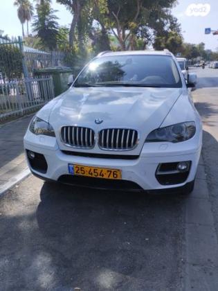 ב.מ.וו X6 4X4 XDRIVE30D Luxury אוט' דיזל 3.0 (245 כ''ס) דיזל 2013 למכירה בתל אביב יפו