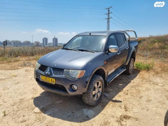 מיצובישי L200 האנטר 4X4 4X4 Dakar RT דאבל קבינה אוט' דיזל 2.5 (167 כ''ס) דיזל 2007 למכירה בנתניה