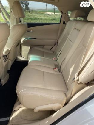 לקסוס RX450H Luxury הייבריד אוט' 3.5 (249 כ"ס) בנזין 2012 למכירה בבאר שבע