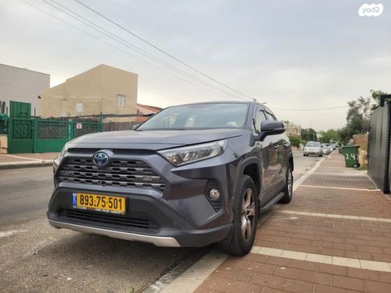 טויוטה RAV4 הייבריד E-xperience הייבריד 5 דל' אוט' 2.5 (178 כ''ס) בנזין 2019 למכירה בראש העין