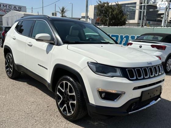 ג'יפ / Jeep קומפאס 4X4 Limited Plus אוט' 1.4 (170 כ''ס) בנזין 2018 למכירה בפתח תקווה