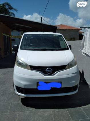 ניסאן NV200 Upper ידני דיזל 7 מק' 1.5 (85 כ''ס) דיזל 2012 למכירה בחדרה