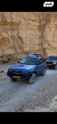 ניסאן טראנו קצר 4X4 SR ידני דיזל 2.7 (125 כ''ס) דיזל 1998 למכירה בערוגות