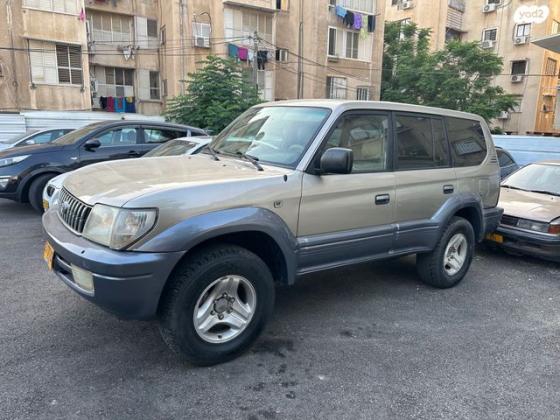 טויוטה לנד קרוזר פרדו ארוך 4X4 Luxury אוט' דיזל 8 מק' 3.0 (163 כ''ס) דיזל 2002 למכירה בפתח תקווה