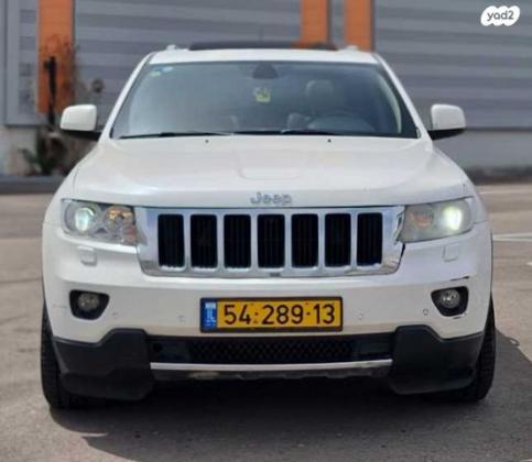 ג'יפ / Jeep גרנד צ'ירוקי 4X4 Limited אוט' דיזל 3.0 (241 כ''ס) דיזל 2012 למכירה באבן יהודה