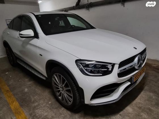 מרצדס GLC-Class קופה 4X4 GLC300E AMG Coupe הייבריד אוט' 2.0 (211 כ"ס) היברידי חשמל / בנזין 2021 למכירה בפתח תקווה