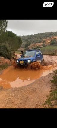 סוזוקי ג'ימני 4X4 JLX אוט' 1.3 (85 כ''ס) בנזין 2007 למכירה בטבריה