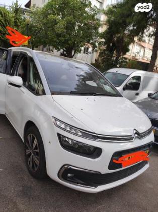 סיטרואן C4 ספייסטורר Grand Exclusive אוט' 7 מק' 1.2 (130 כ''ס) בנזין 2019 למכירה בבני ברק