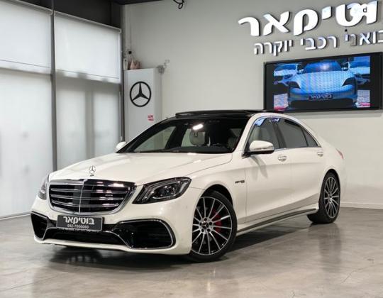 מרצדס S-Class S500E AMG הייבריד אוט' 3.0 (333 כ"ס) היברידי חשמל / בנזין 2018 למכירה בראשון לציון